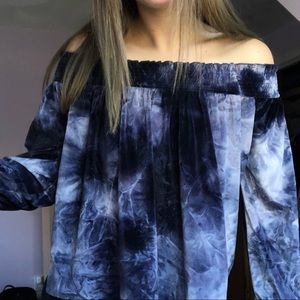 Off the Shoulder American Eagle Shirt